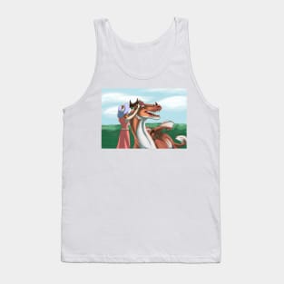 Peaceful Days Portrait Tank Top